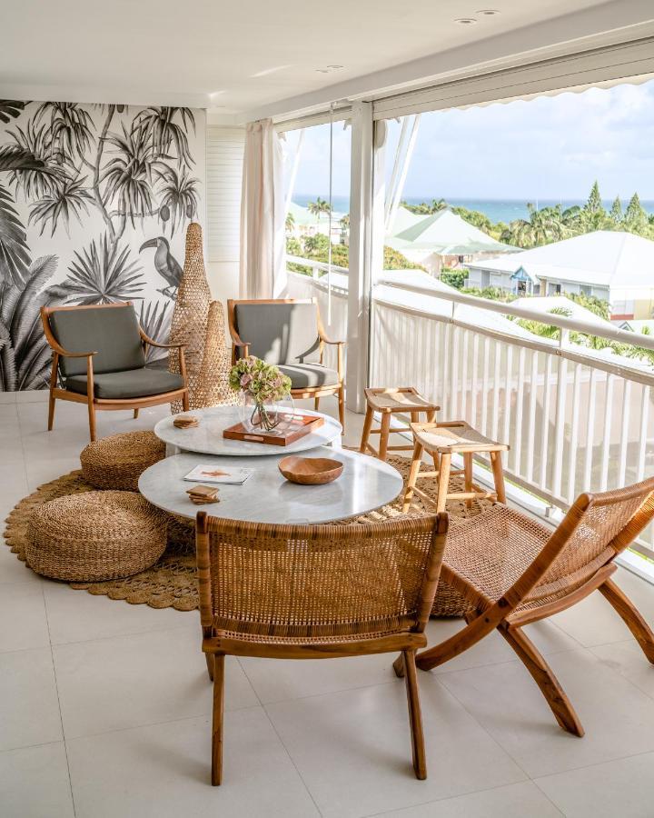 Appartement Toucan - Grand Standing Pleine Vue Mer Saint-Francois  Extérieur photo